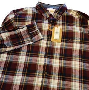 NWT Weatherproof Vintage Men's‎ Long Sleeve Flannel Button-down Size Large